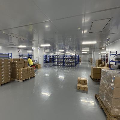 Factory warehouse live shot, shipping warehouse