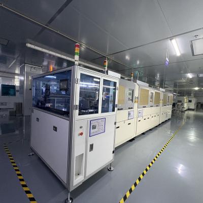 A corner of the liquid crystal module production workshop