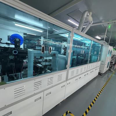 A corner of the liquid crystal module production workshop