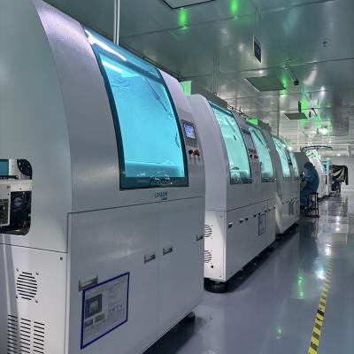 A corner of the liquid crystal module production workshop